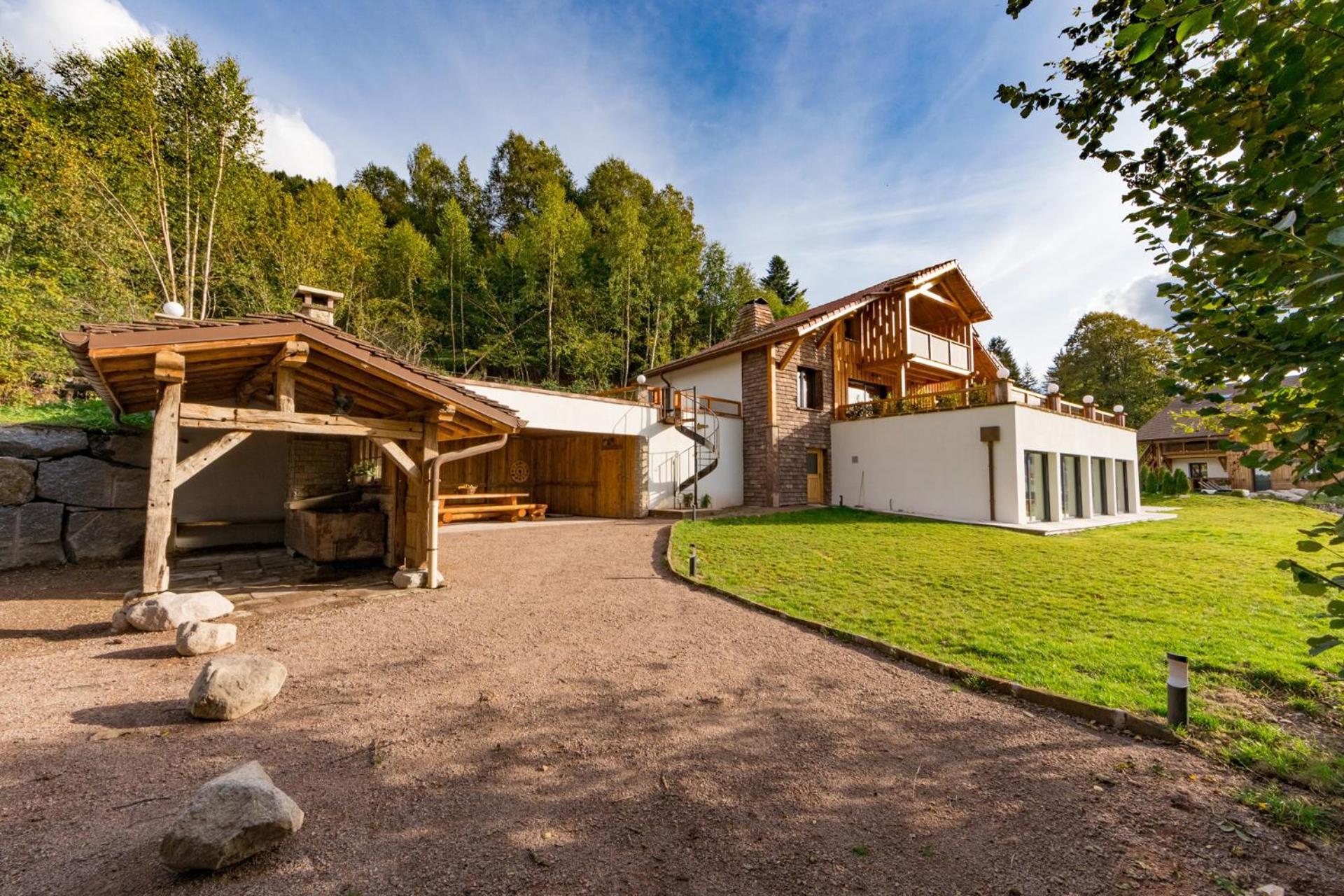 Chalet Le Lodge Ventron Exterior foto