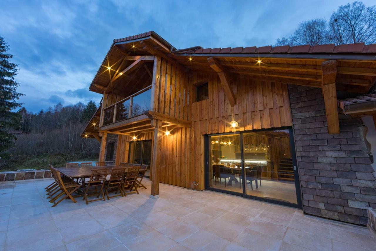 Chalet Le Lodge Ventron Exterior foto